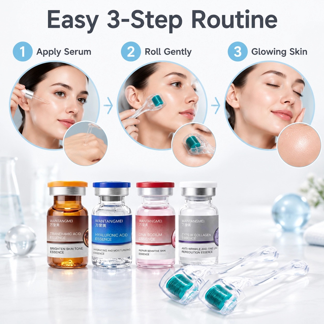 トラネキサム酸・ヒアルロン酸・ナトリウムDNA・III型コラ - Tranexamic Acid Serum のレビューと価格