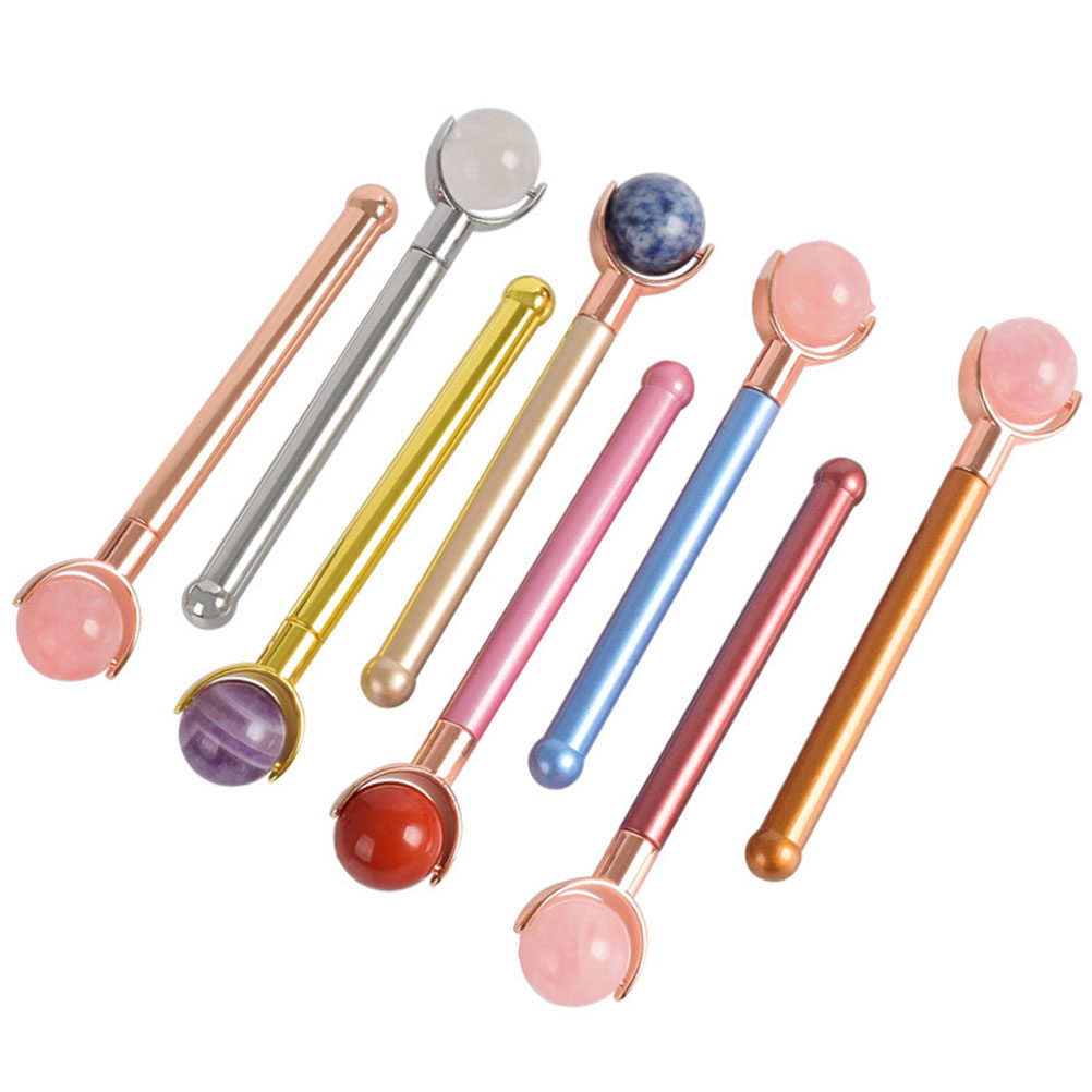 フェイスマッサージャー スキンケアローラー ピンクローラー  - Skincare Pink のレビューと価格
