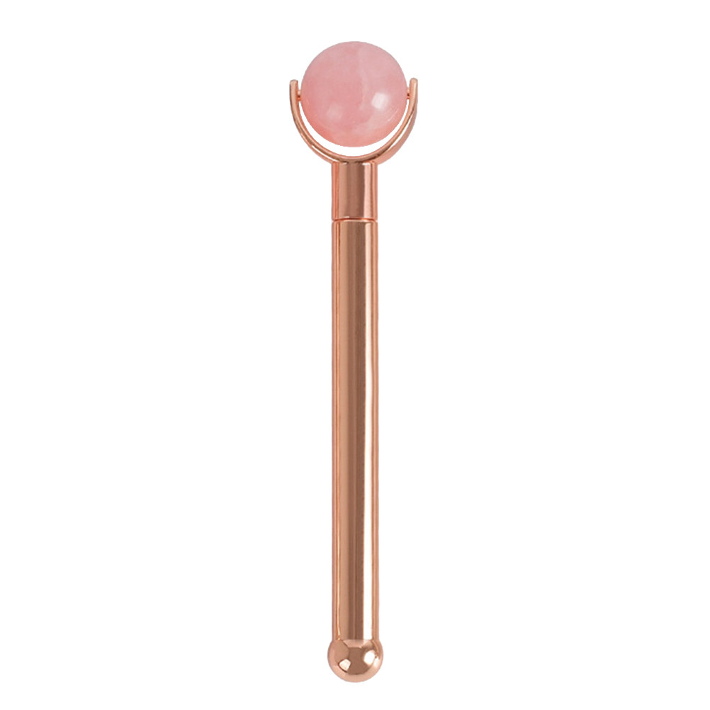 フェイスマッサージャー スキンケアローラー ピンクローラー  - Skincare Pink のレビューと価格
