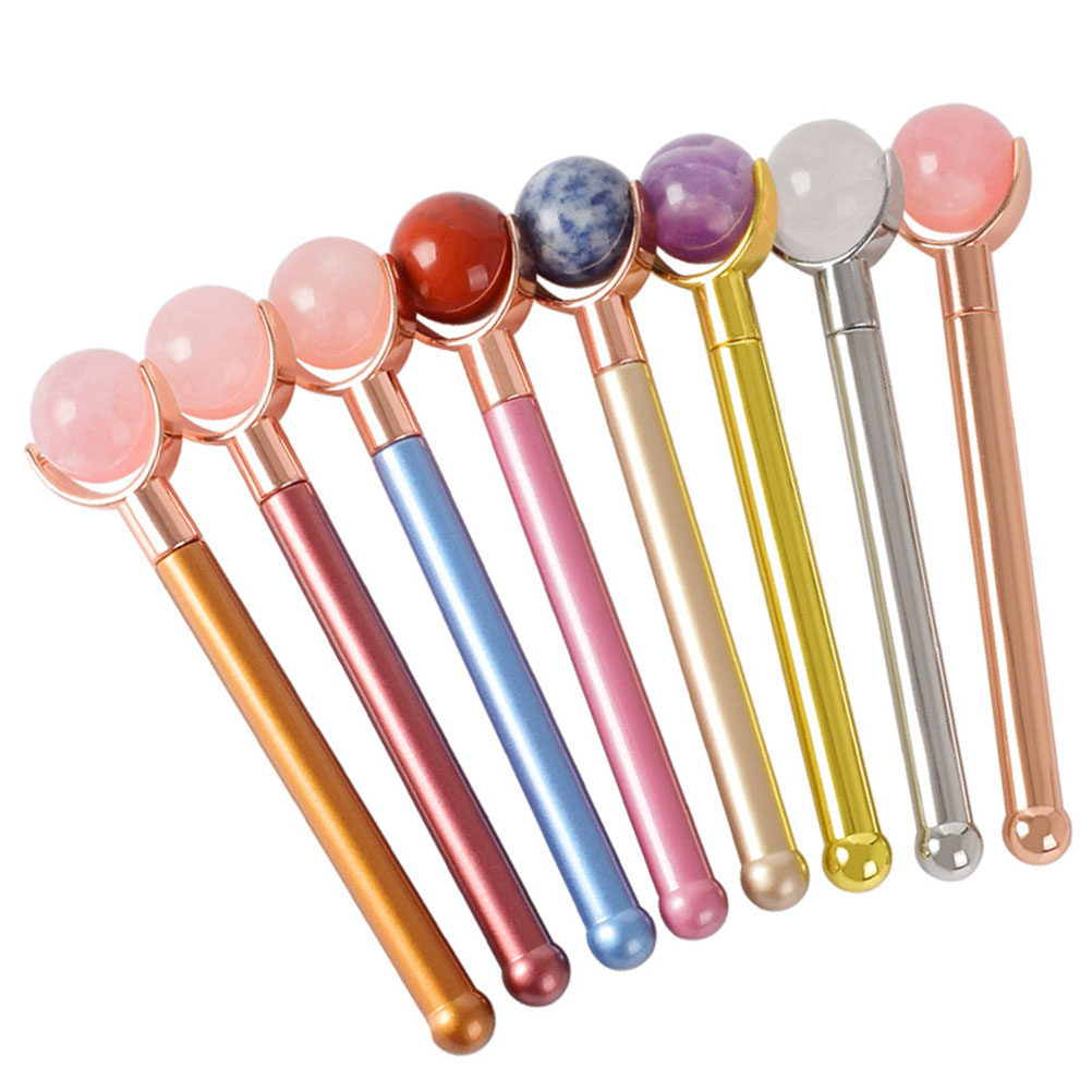 フェイスマッサージャー スキンケアローラー ピンクローラー  - Skincare Pink のレビューと価格