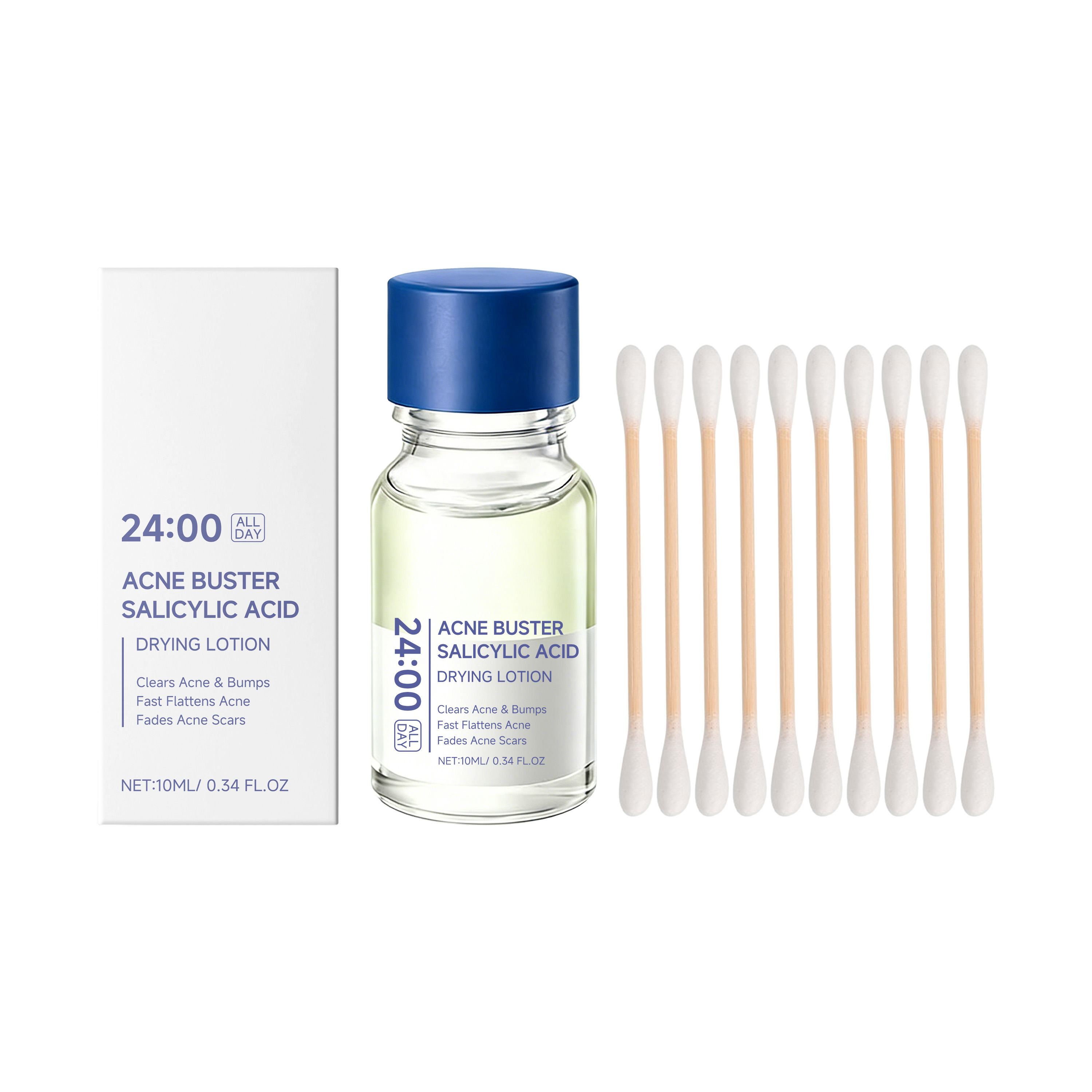 サリチル酸乾燥ローション コットン綿棒付きフェイスセラム – - Tranexamic Acid Serum のレビューと価格