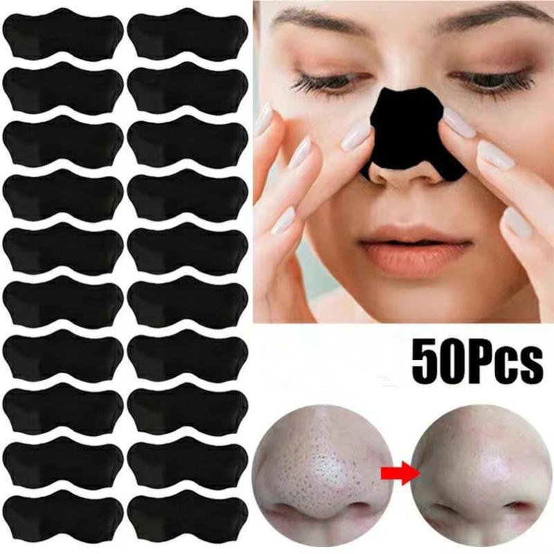 50 個の鼻洗浄ストリップ黒ずみケアステッカー顔の皮膚の洗浄 - Skincare Routine のレビューと価格