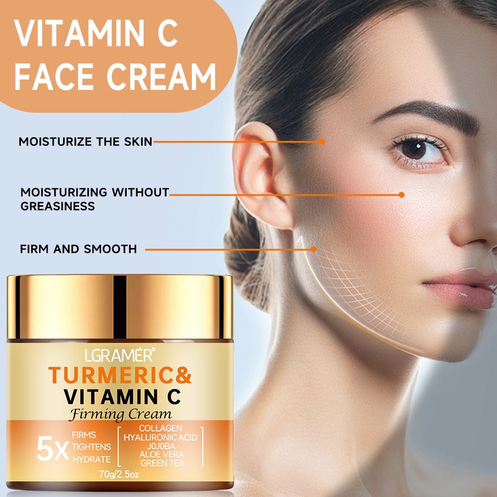 ビタミンCフェイシャルクリーム,美白,保湿,引き締め,コラー - Skincare Glad2Glow のレビューと価格