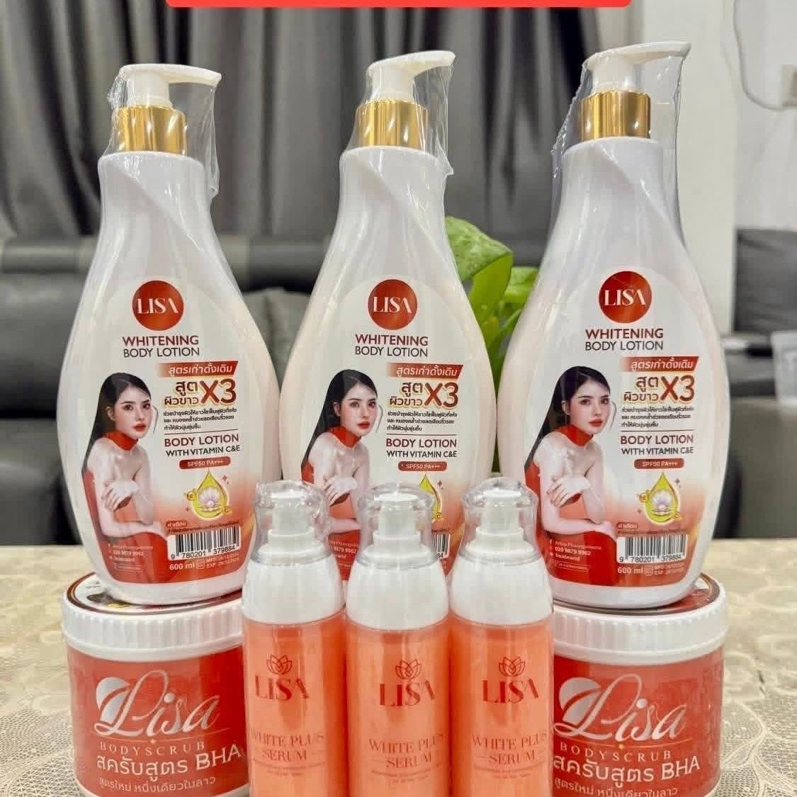 タイ産 リサ ホワイトプラス セラム 120ml シミ・そば - Skincare Glad2Glow のレビューと価格