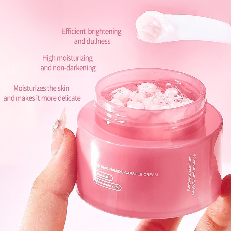 ピンクコラーゲンPDRNカプセルクリーム（ナイアシンアミド配 - Skincare Pink のレビューと価格