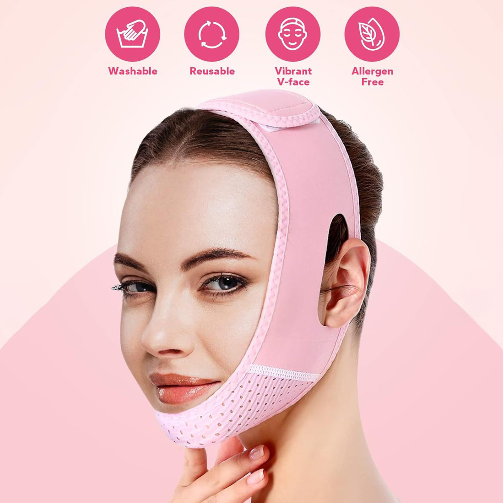 デイリーケア フェイススリミングストラップ Vラインリフティ - Skincare Routine のレビューと価格