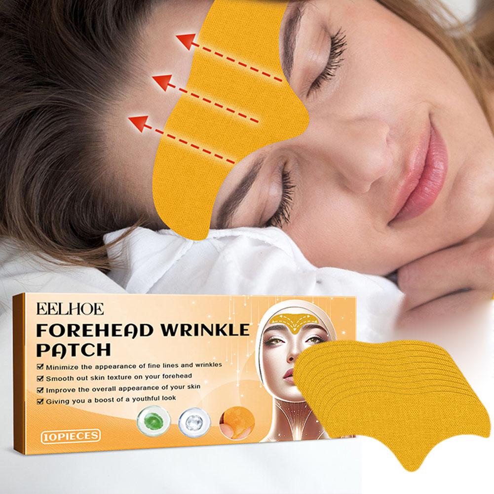 1-10箱入り 額のしわ取りパッチ 額のしわを軽減するジェル - Skincare Glad2Glow のレビューと価格
