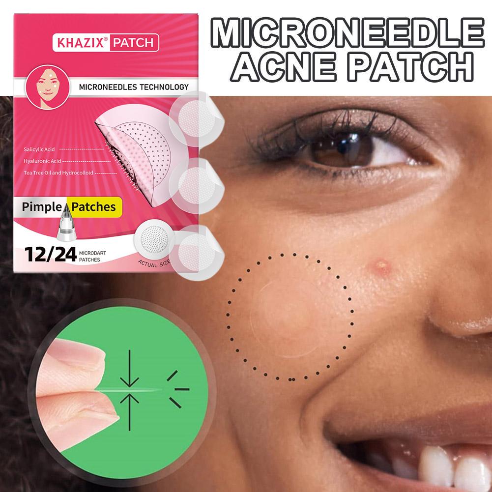 12/24 個マイクロニードルニキビパッチハイドロコロイドマ - Hydrocolloid Acne Patch のレビューと価格