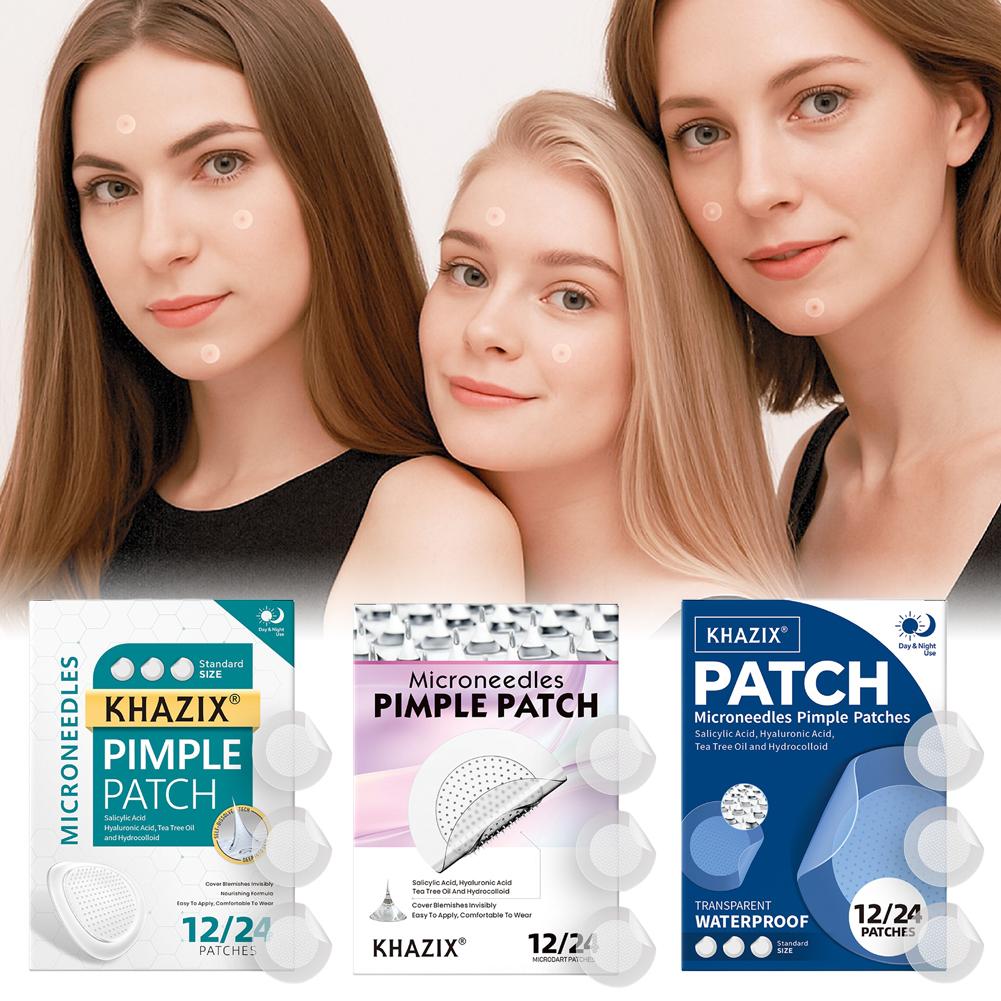 12/24 個マイクロニードルニキビパッチハイドロコロイドマ - Hydrocolloid Acne Patch のレビューと価格