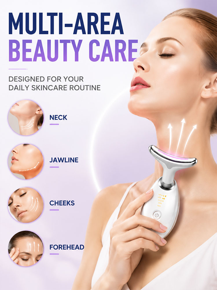 フェイスネックリフティングマッサージャー EMSマイクロカレ - Skincare Routine のレビューと価格