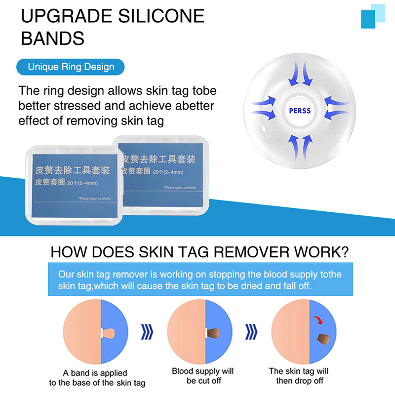 20個入り/箱 肉色の母斑除去バンド 無毒のモールゴムキット - Skincare Ingredients Checker のレビューと価格