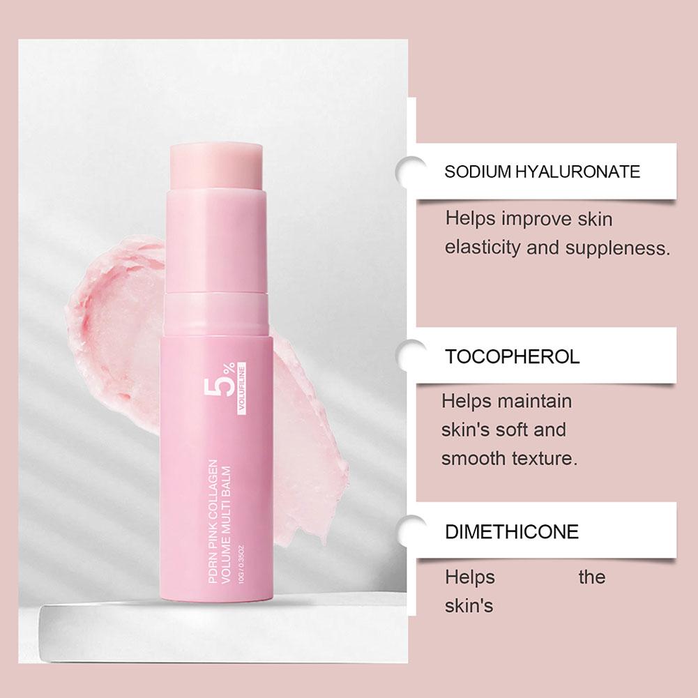 ピンクコラーゲンマルチバームスティック（5%ボリュフィリン配 - Skincare Pink のレビューと価格